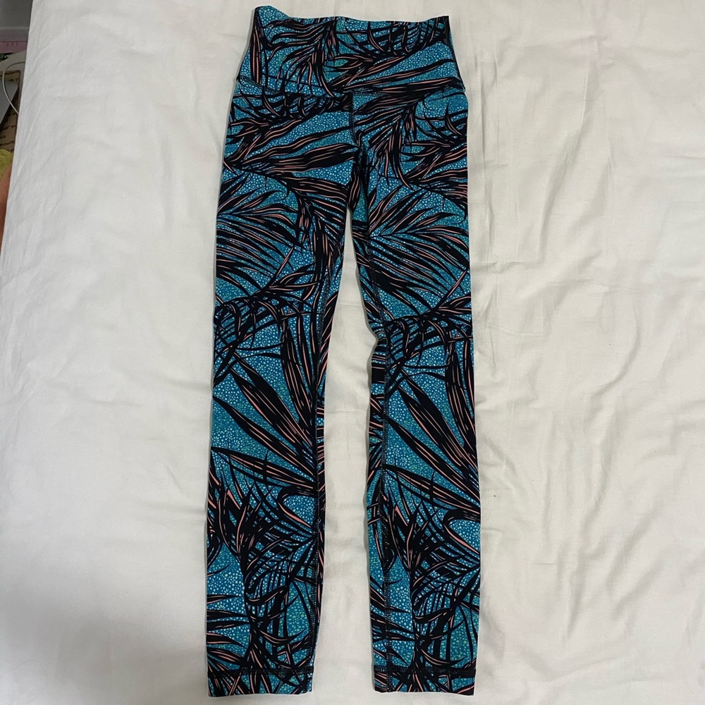 Lululemon Palm Pattern Leggings